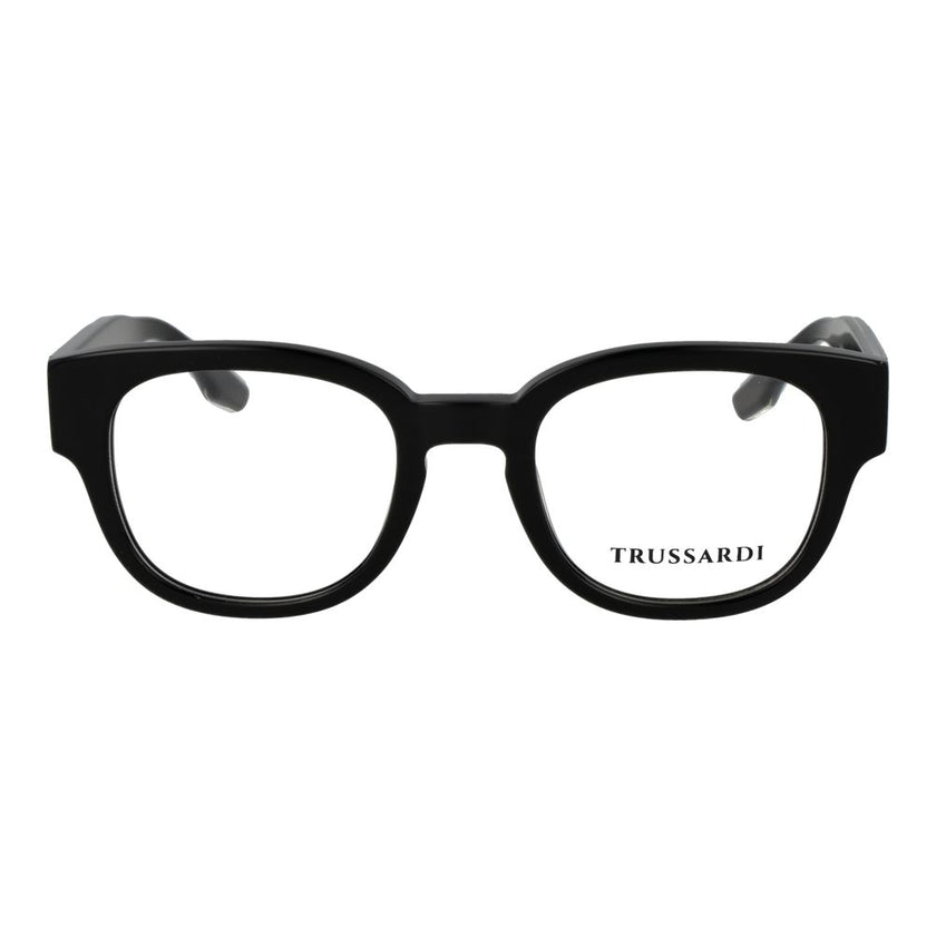 Trussardi schwarze Brille aus Acetat (Fassung)