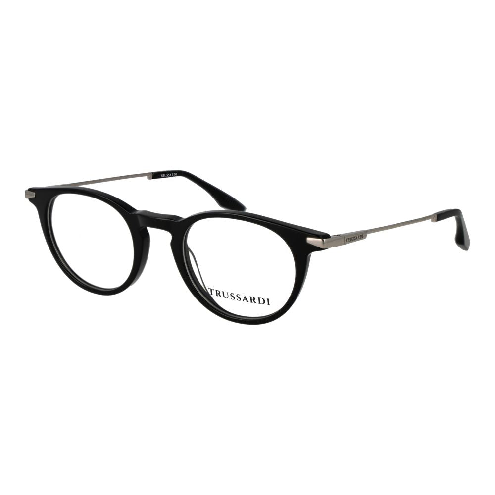Trussardi Schwarze Brille aus Acetat (Gestell)