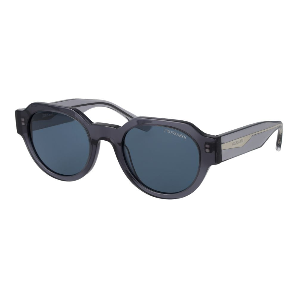 Trussardi Graue Sonnenbrille aus Acetat