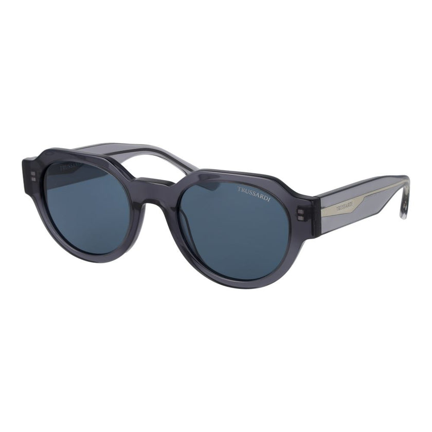 Trussardi Graue Sonnenbrille aus Acetat