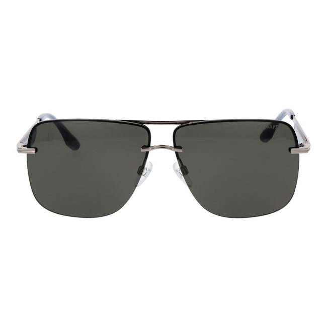 Trussardi Sonnenbrille aus silberfarbenem Metall