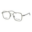 Trussardi Graue Titan-Brillenfassung