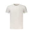 Guess Jeans Weißes Herren-T-Shirt aus Baumwolle