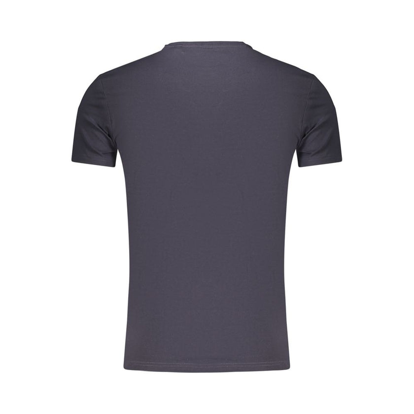 Guess Jeans Blaues Baumwoll-T-Shirt für Herren