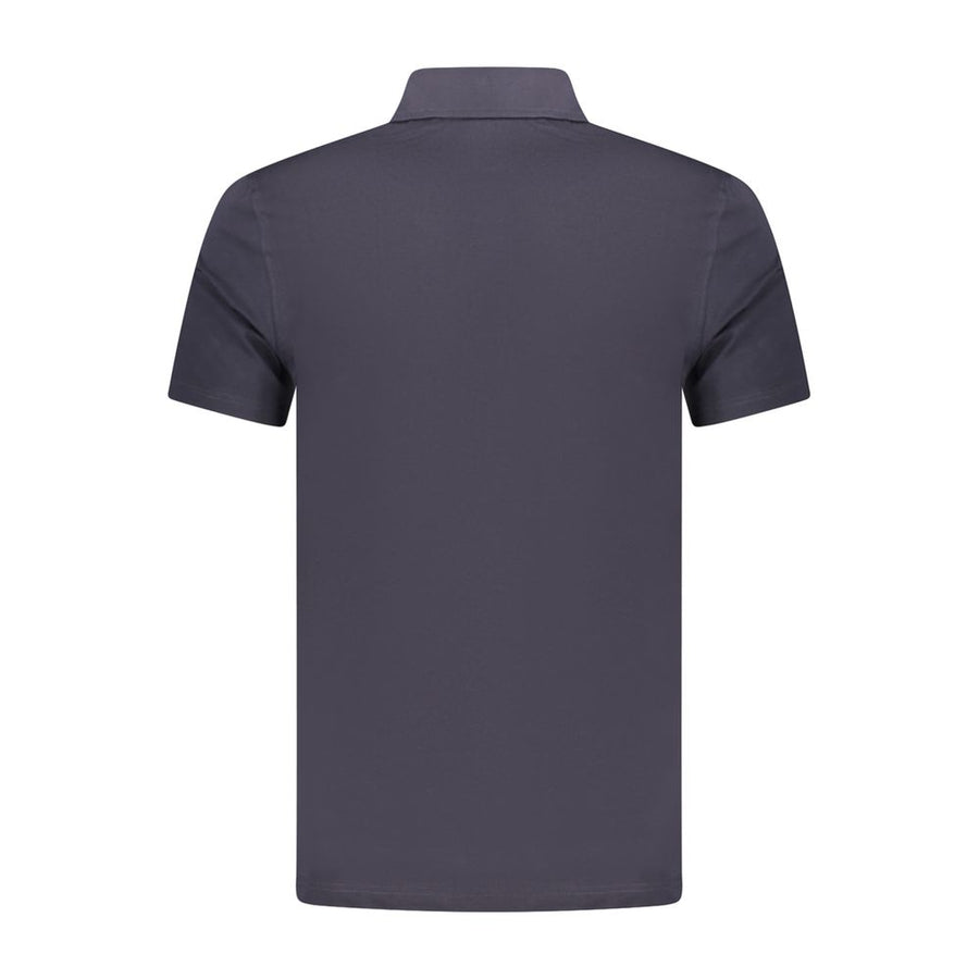 Guess Jeans Men's Blue Cotton Polo Shirt