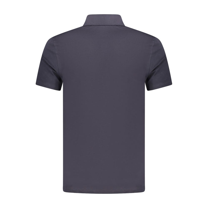 Guess Jeans Blaues Herren-Poloshirt aus Baumwolle