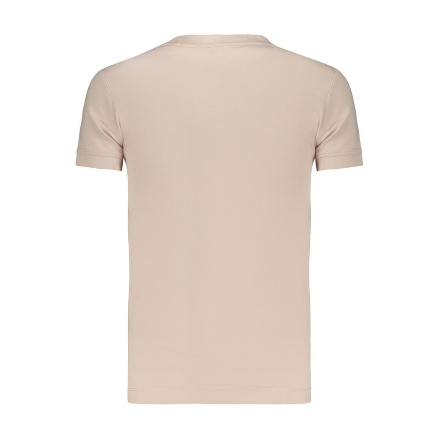 Guess Jeans Women's Pink Cotton T-Shirt