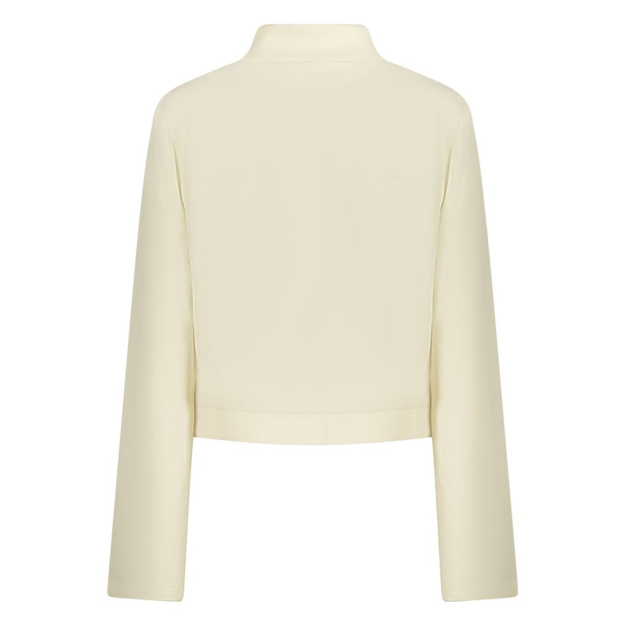 Guess Jeans Bianco Polyester Donna Sweatshirt