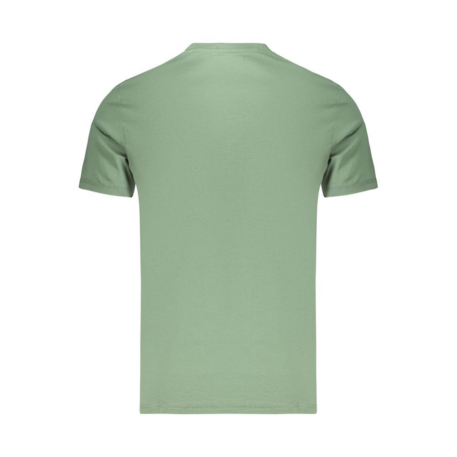 Guess Jeans Men's Green Cotton T-Shirt