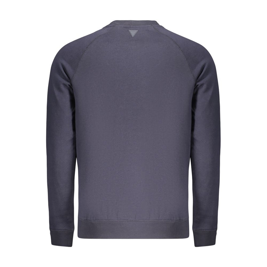 Guess Jeans Men's Blue Cotton Sweatshirt
