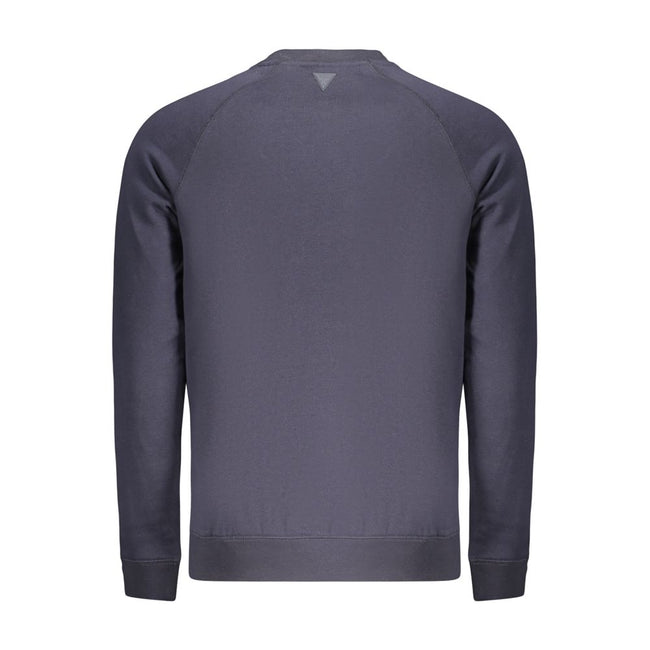 Guess Jeans Blaues Baumwoll-Sweatshirt für Herren