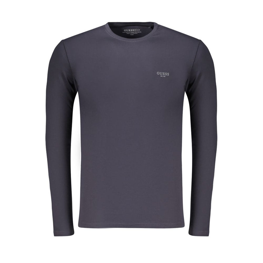 Guess Men's Blue Cotton T-Shirt