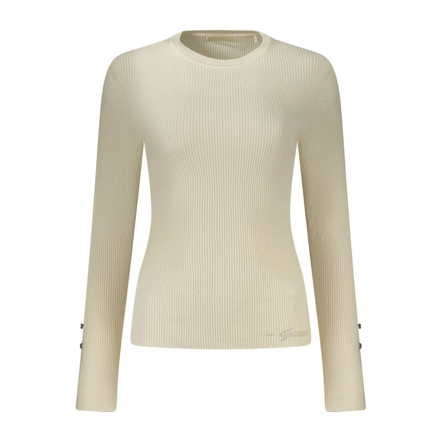 Guess Jeans Damenpullover aus Viskose in Bianco