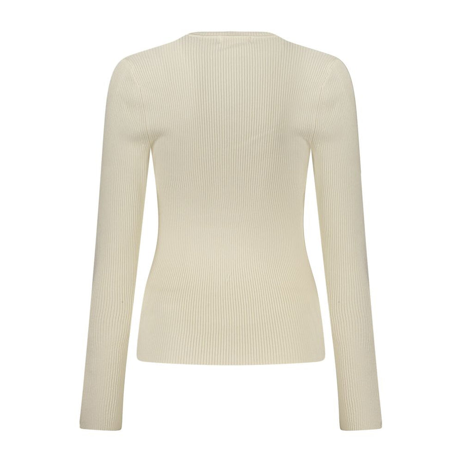Guess Jeans Damenpullover aus Viskose in Bianco