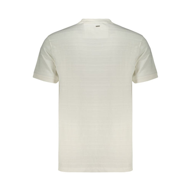 Guess Jeans Bianco Baumwoll-T-Shirt für Herren