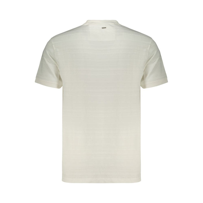 Guess Jeans Bianco Baumwoll-T-Shirt für Herren