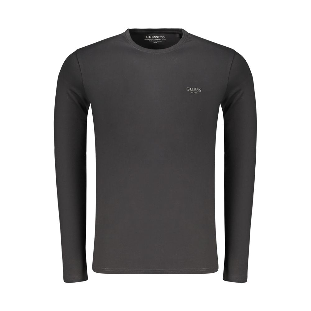 Guess Jeans Men's Black Cotton T-Shirt