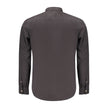 Guess Jeans Schwarzes Baumwollhemd für Herren