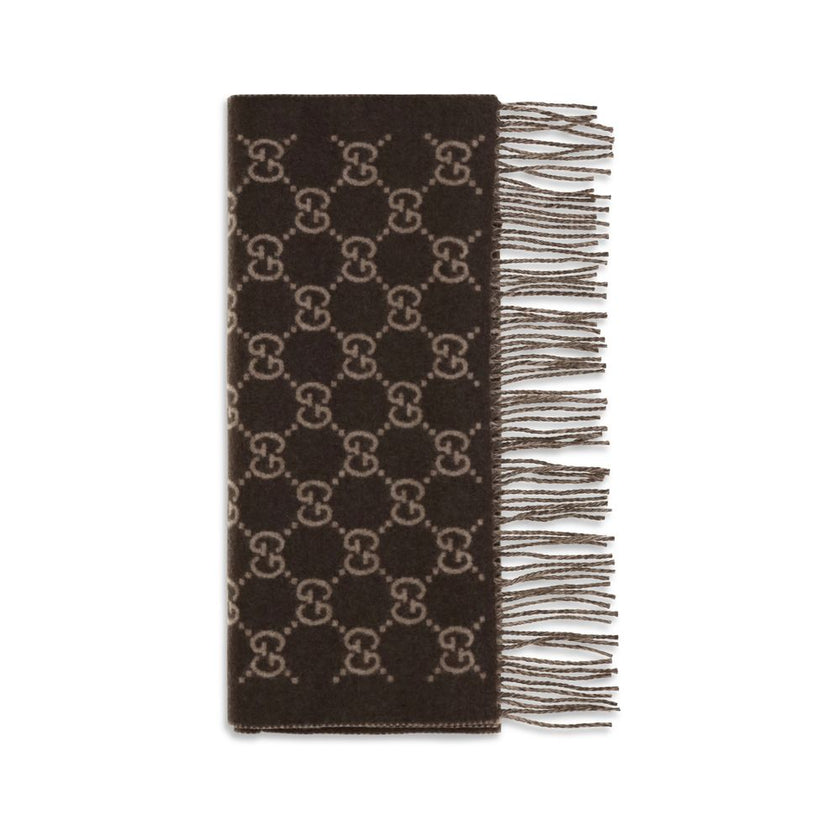 Gucci Brauner Kaschmirschal