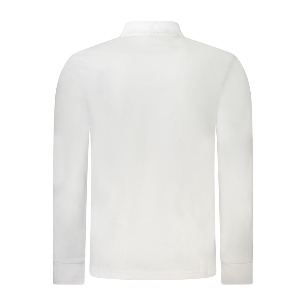 Hugo Boss Men's Bianco Cotton Polo Shirt