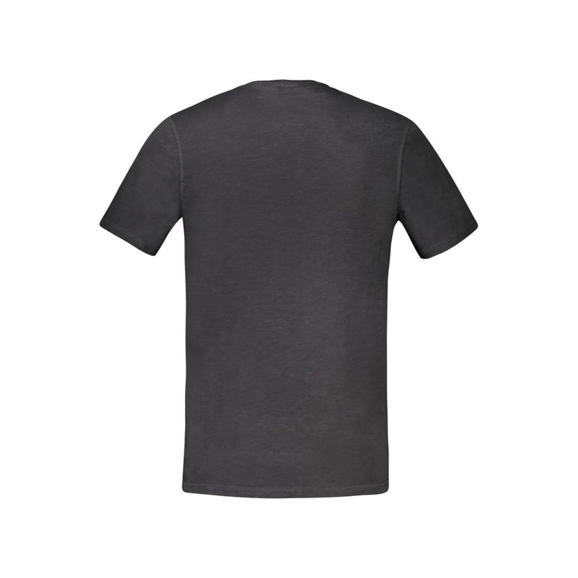 Hugo Boss Schwarzes Baumwoll-T-Shirt für Herren