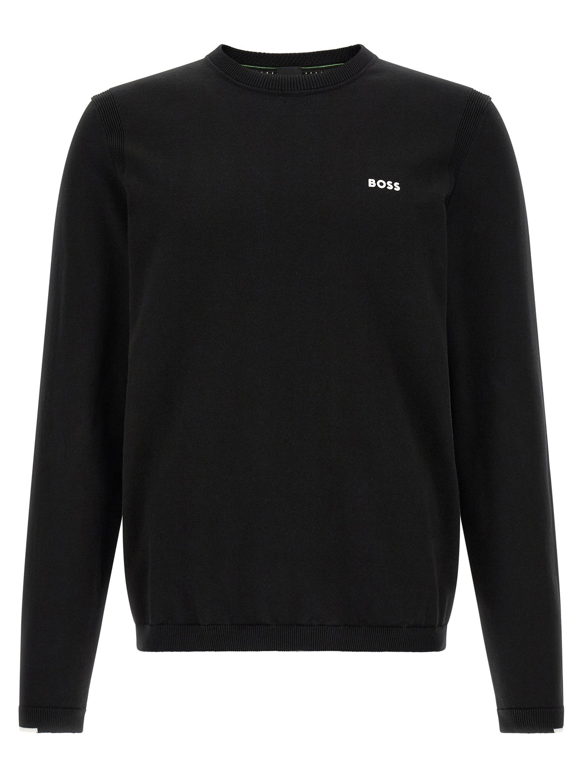 Hugo Boss Black Cotton Cardigan