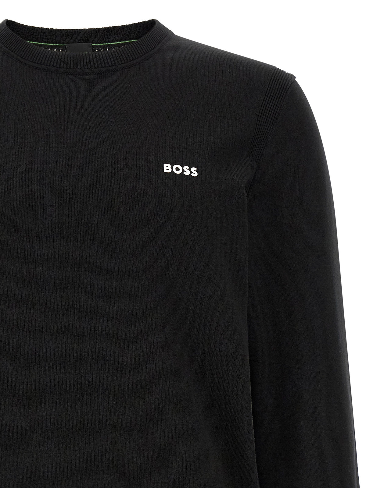 Hugo Boss Black Cotton Cardigan