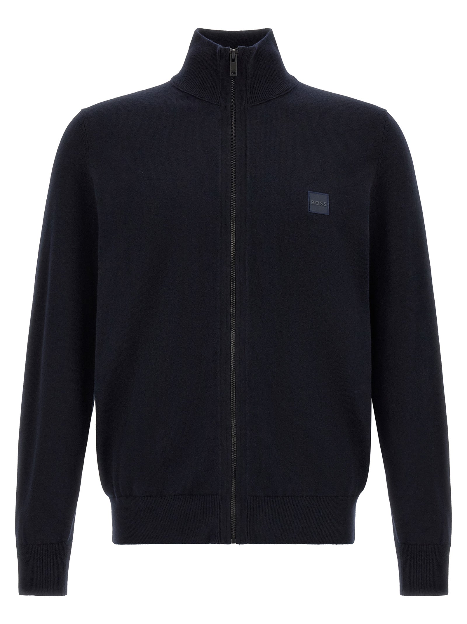 Hugo Boss Blauer Baumwollcardigan