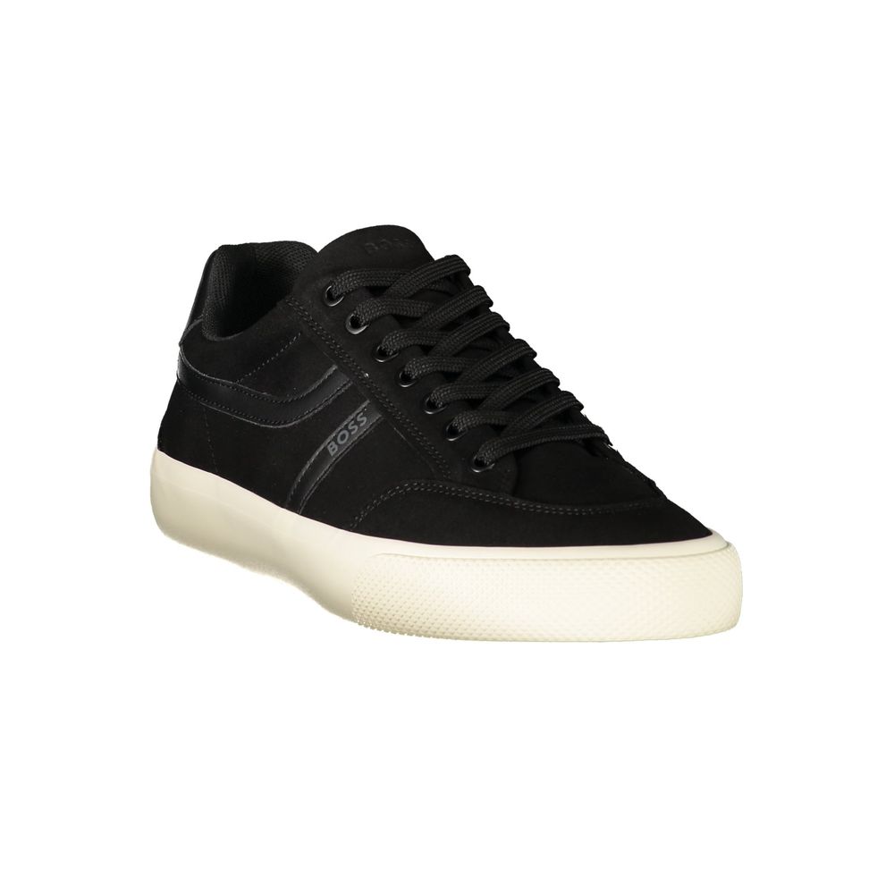Hugo Boss Black Polyester Trainers