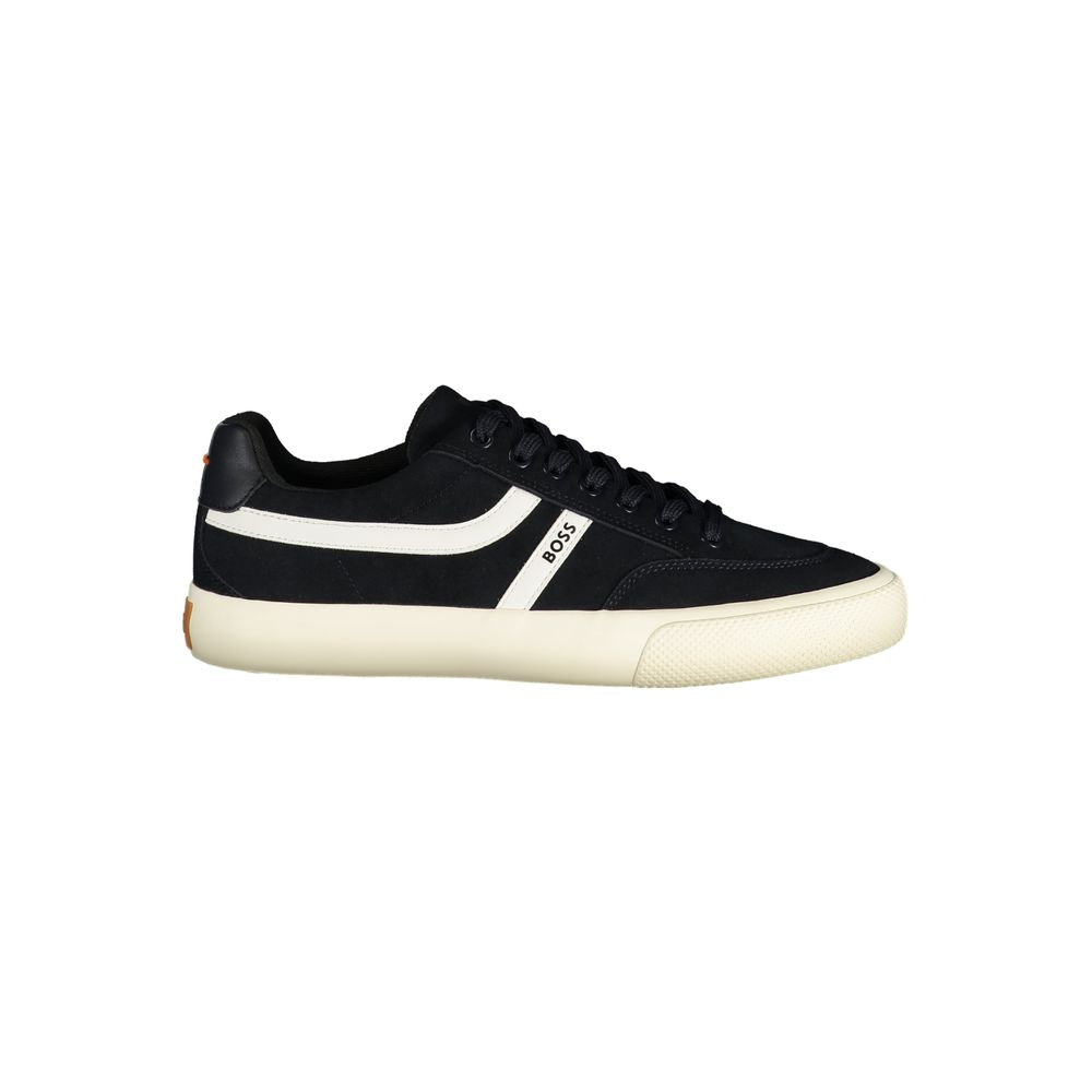 Hugo Boss Men's Blue Polyurethane Sneakers
