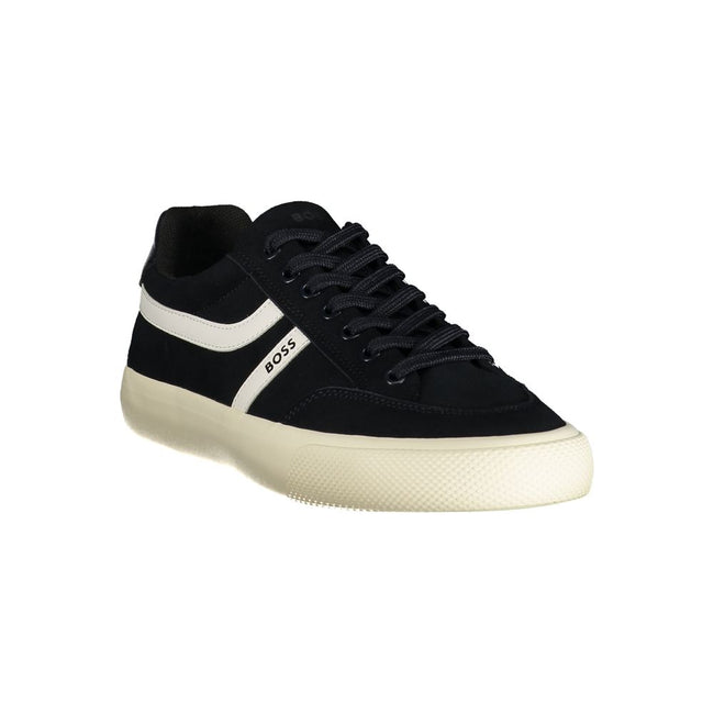 Hugo Boss Blauer Sneaker aus Polyurethan für Herren