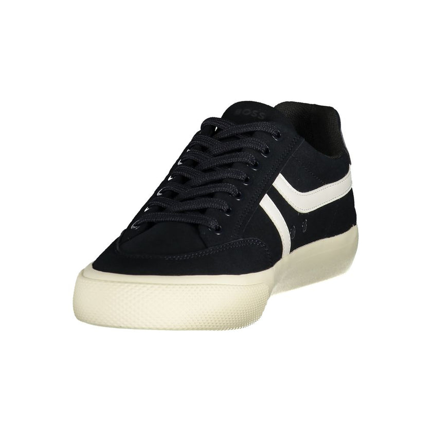 Hugo Boss Blauer Sneaker aus Polyurethan für Herren