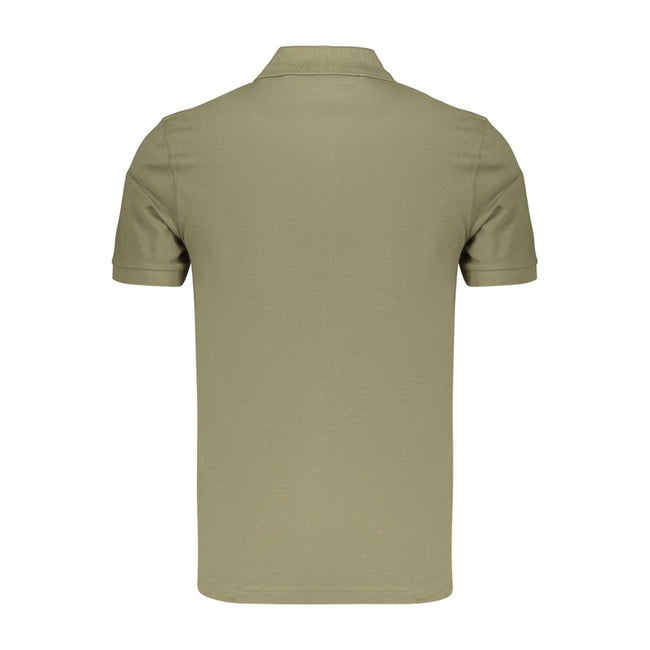 Hugo Boss Grünes Herren-Poloshirt aus Baumwolle
