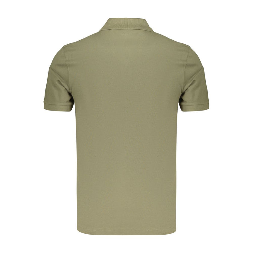 Hugo Boss Grünes Herren-Poloshirt aus Baumwolle