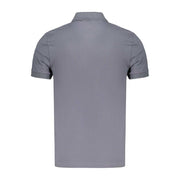 Hugo Boss blaues Baumwoll-Poloshirt für Herren