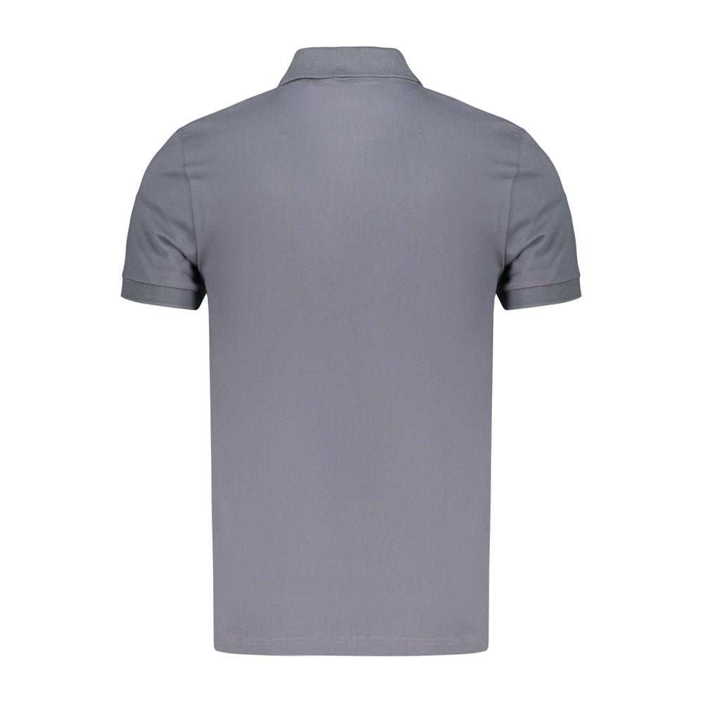 Hugo Boss blaues Baumwoll-Poloshirt für Herren