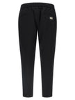 Dolce & Gabbana Schwarze Baumwoll-Freizeithose