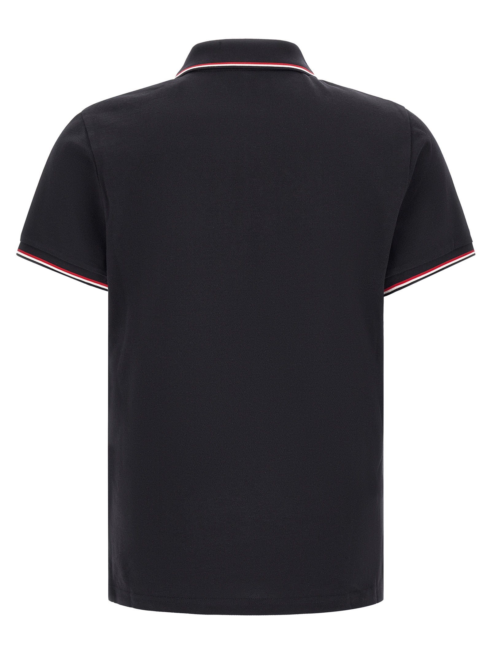 Moncler Blaues Baumwoll-Polohemd