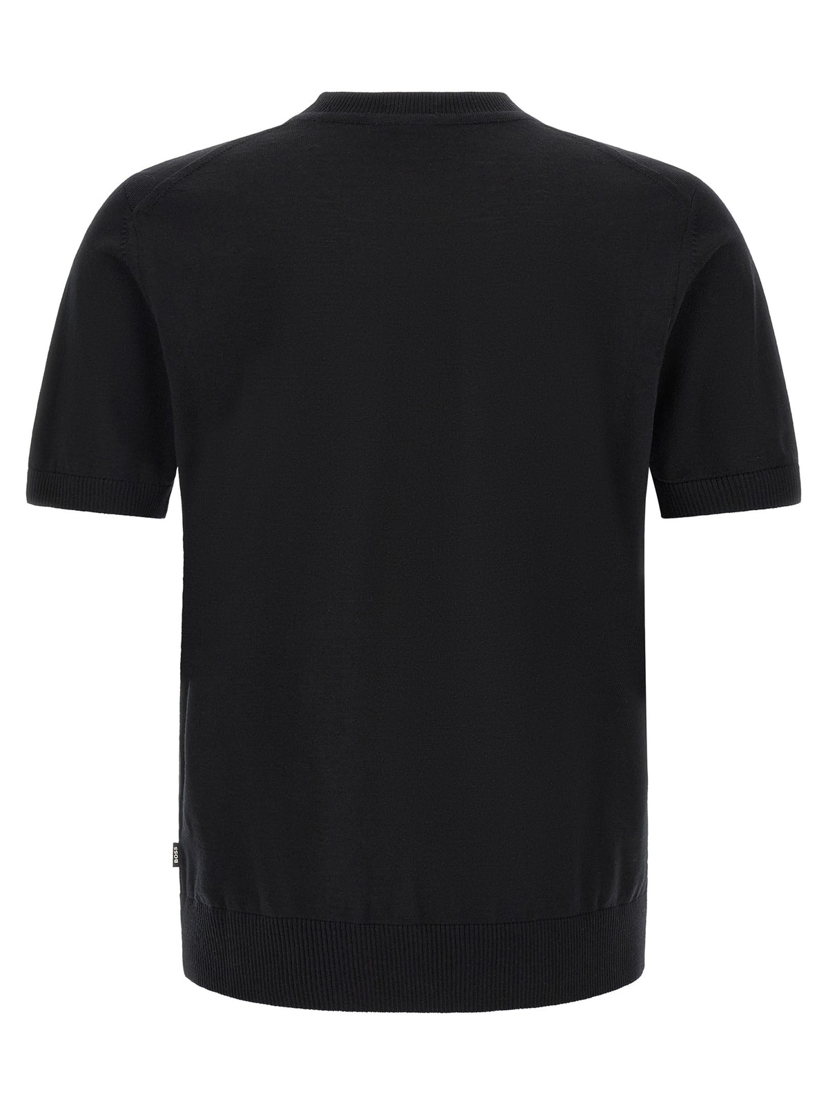 Hugo Boss Black T-Shirt in Pure Virgin Wool