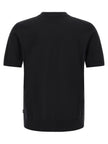Hugo Boss Schwarzes T-Shirt aus reiner Schurwolle