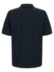 Hugo Boss Blaues Baumwoll-Polohemd