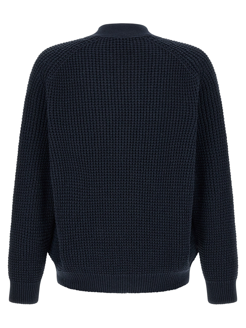 Hugo Boss Blauer Baumwollcardigan