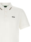 Hugo Boss Weißes Poloshirt aus Baumwolle