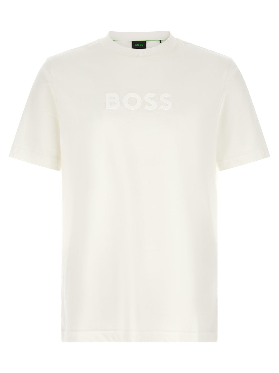 Hugo Boss White Cotton T-Shirt