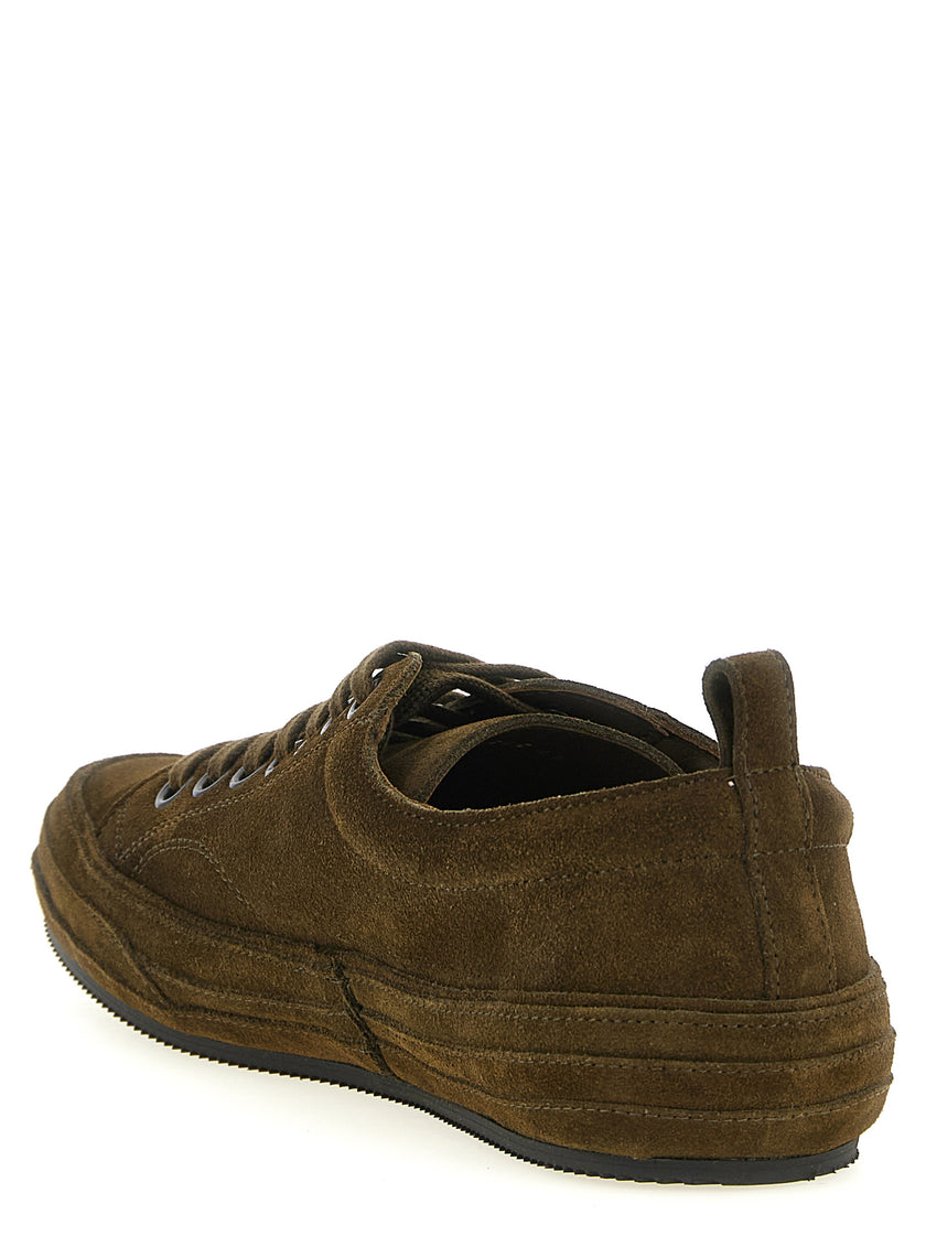 Tom Ford Bicolor Leather Low Top Sneakers