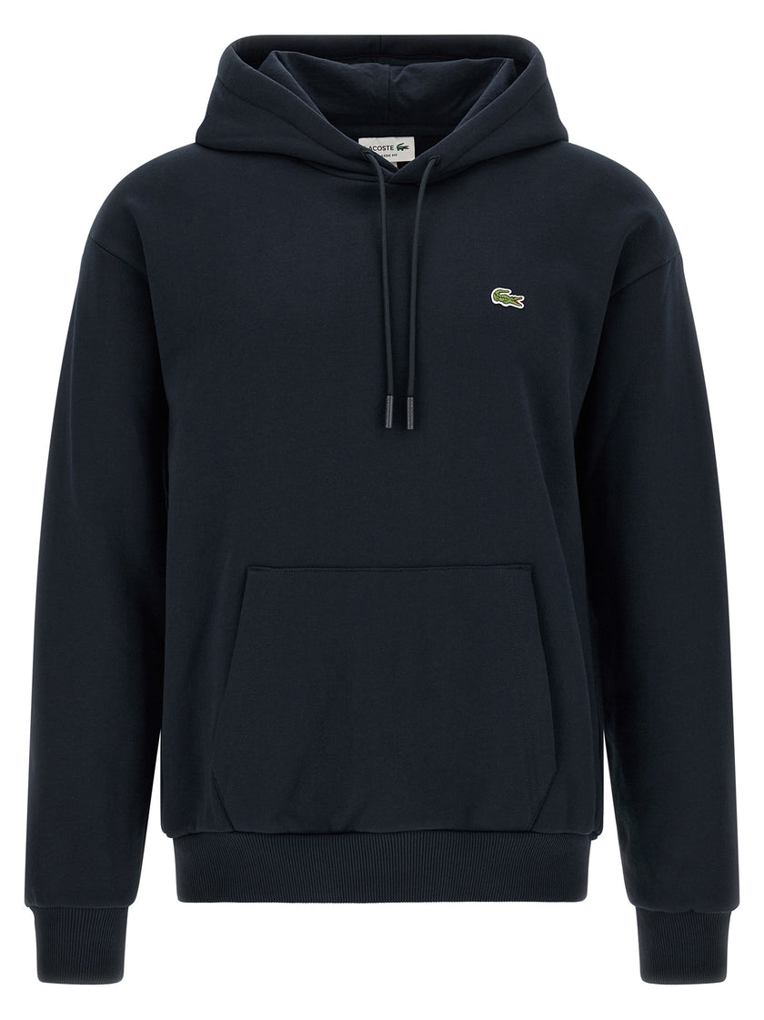 Lacoste Blauer Baumwoll-Sweatshirt