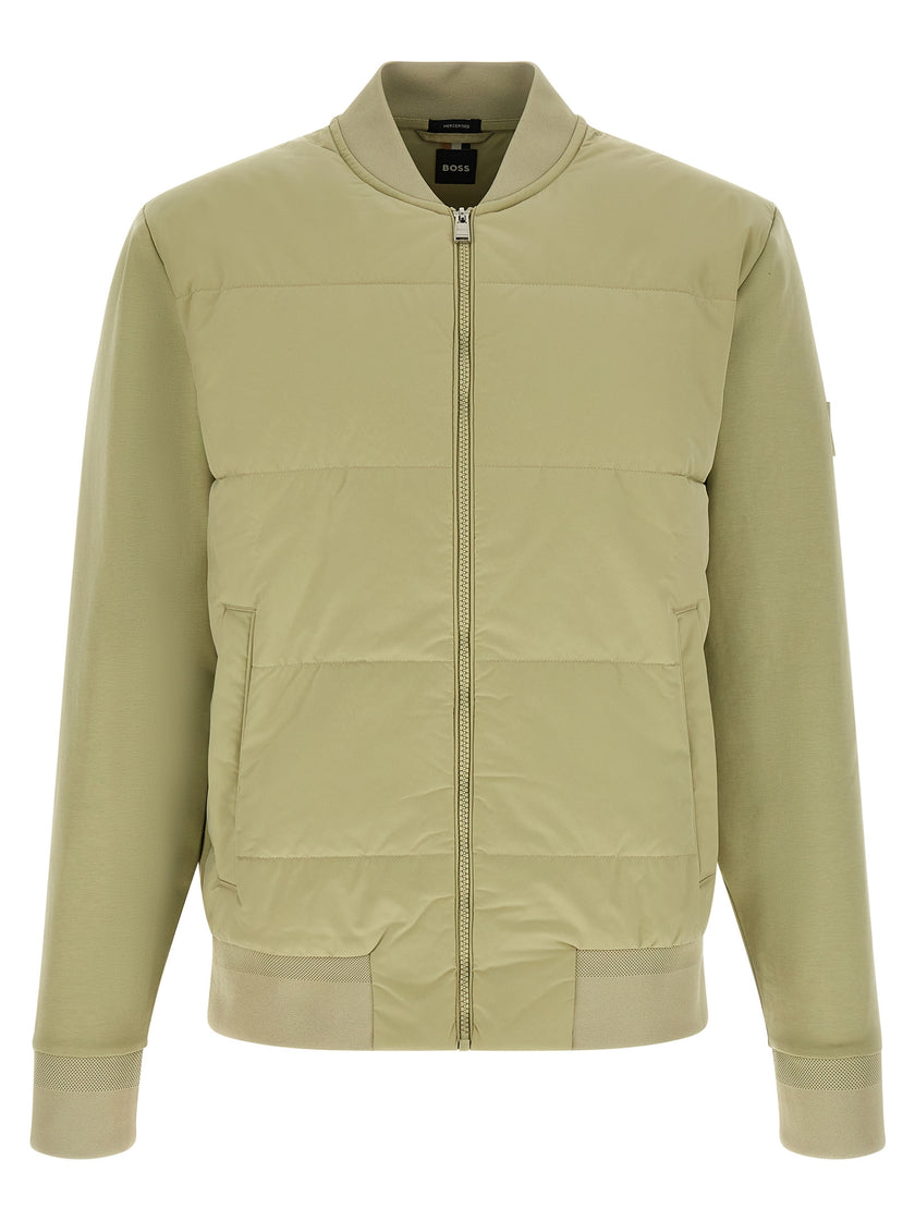 Hugo Boss Zweifarbiger Baumwollpullover