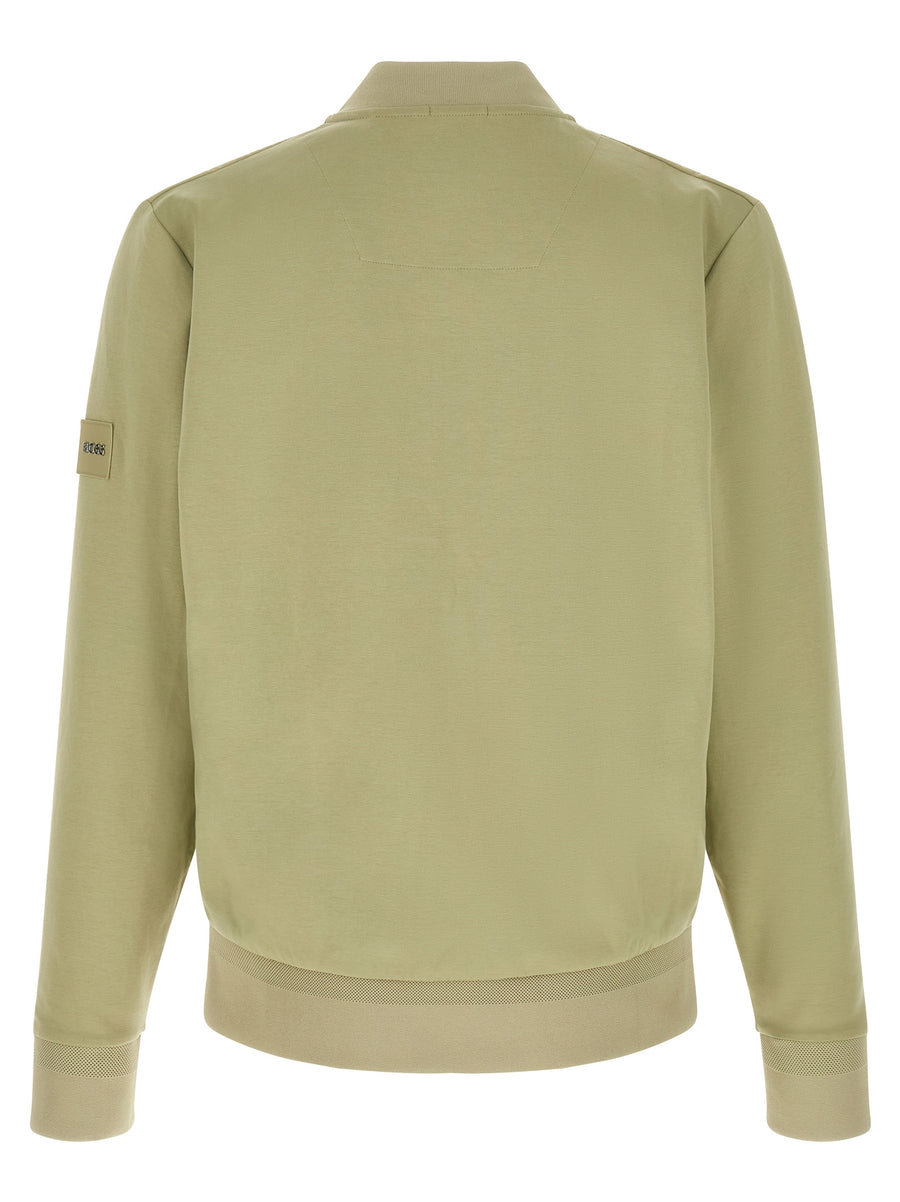 Hugo Boss Two-Tone Cotton Sweater