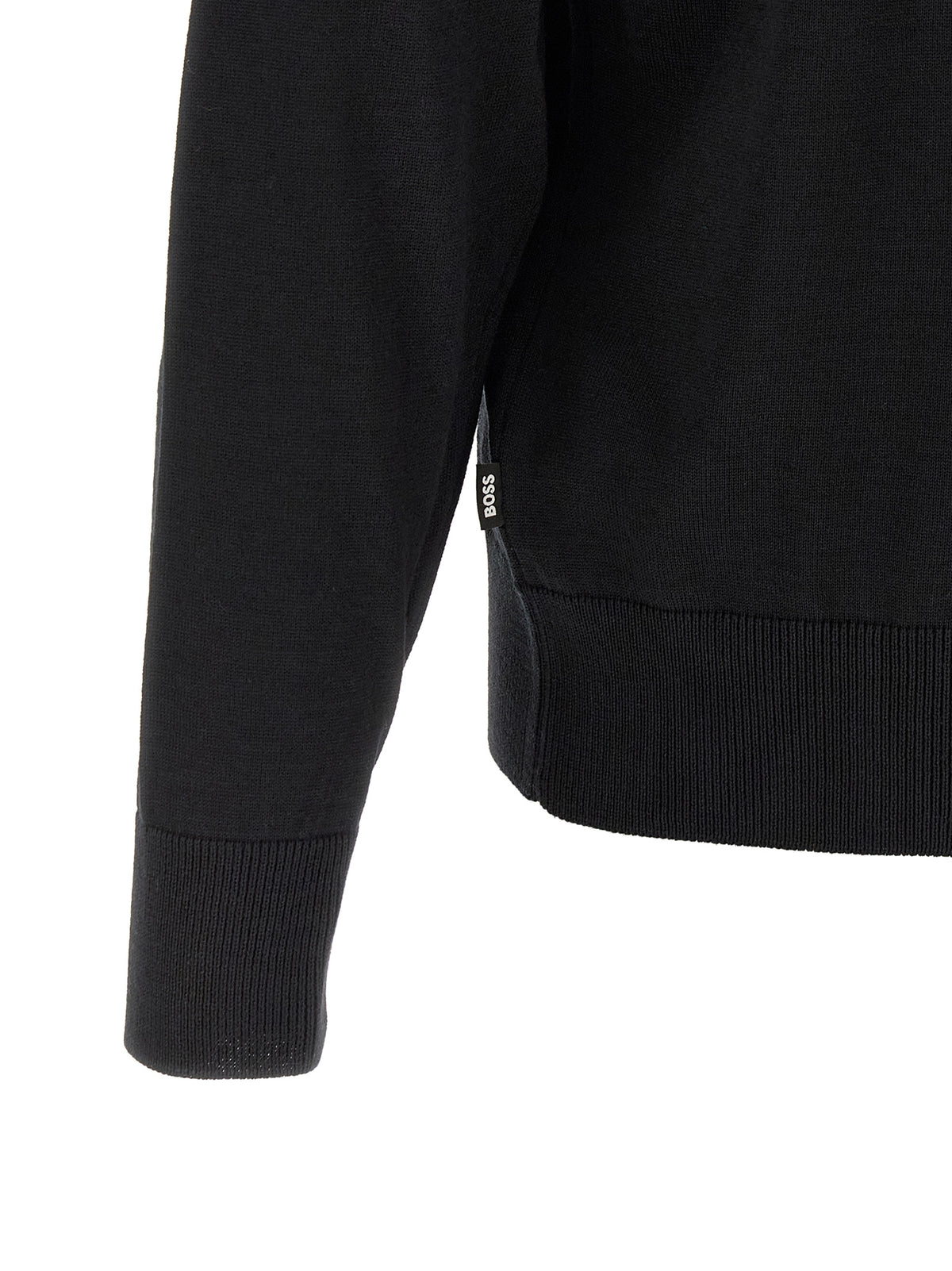 Hugo Boss Black Virgin Wool Cardigan