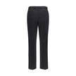 PT Torino Schwarze Wollhose Oves Aries Casual Pants